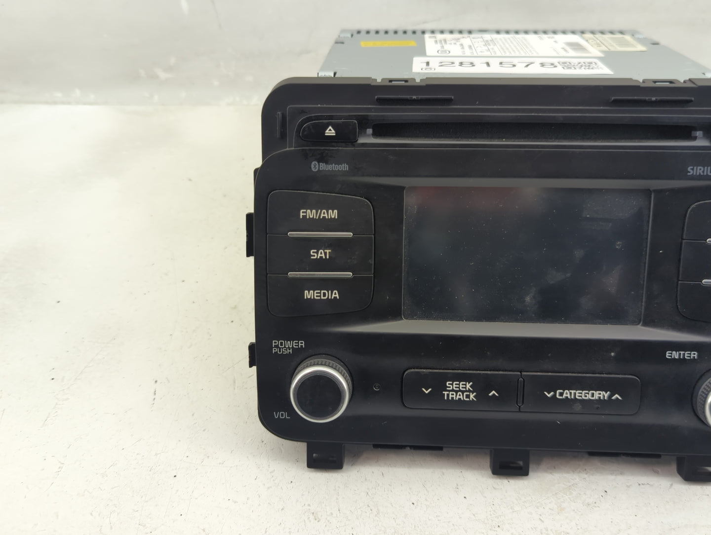 2014 Kia Optima Radio AM FM Cd Player Receiver Replacement P/N:96160-2TAA0CA Fits OEM Used Auto Parts - Oemusedautoparts1.co