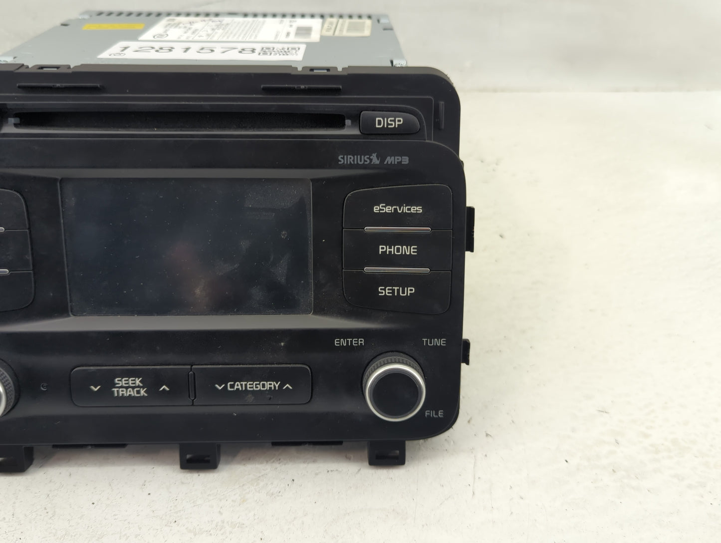 2014 Kia Optima Radio AM FM Cd Player Receiver Replacement P/N:96160-2TAA0CA Fits OEM Used Auto Parts - Oemusedautoparts1.co