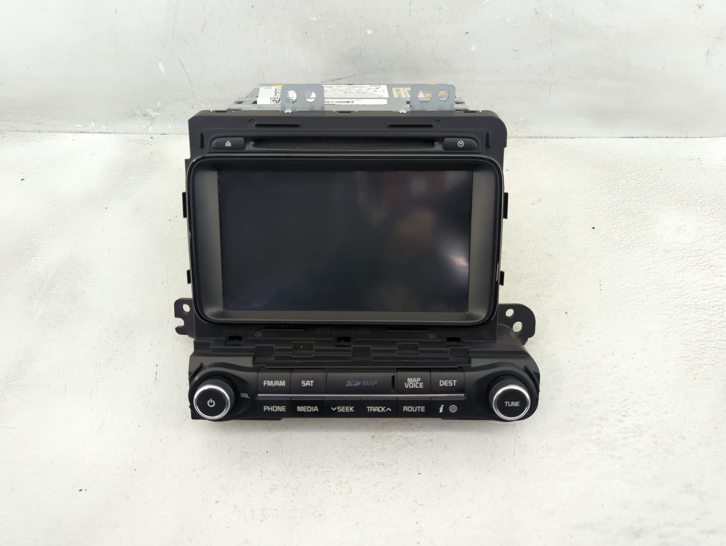 2014-2015 Kia Optima Radio AM FM Cd Player Receiver Replacement P/N:96560-2T900CA Fits Fits 2014 2015 OEM Used Auto Parts - 