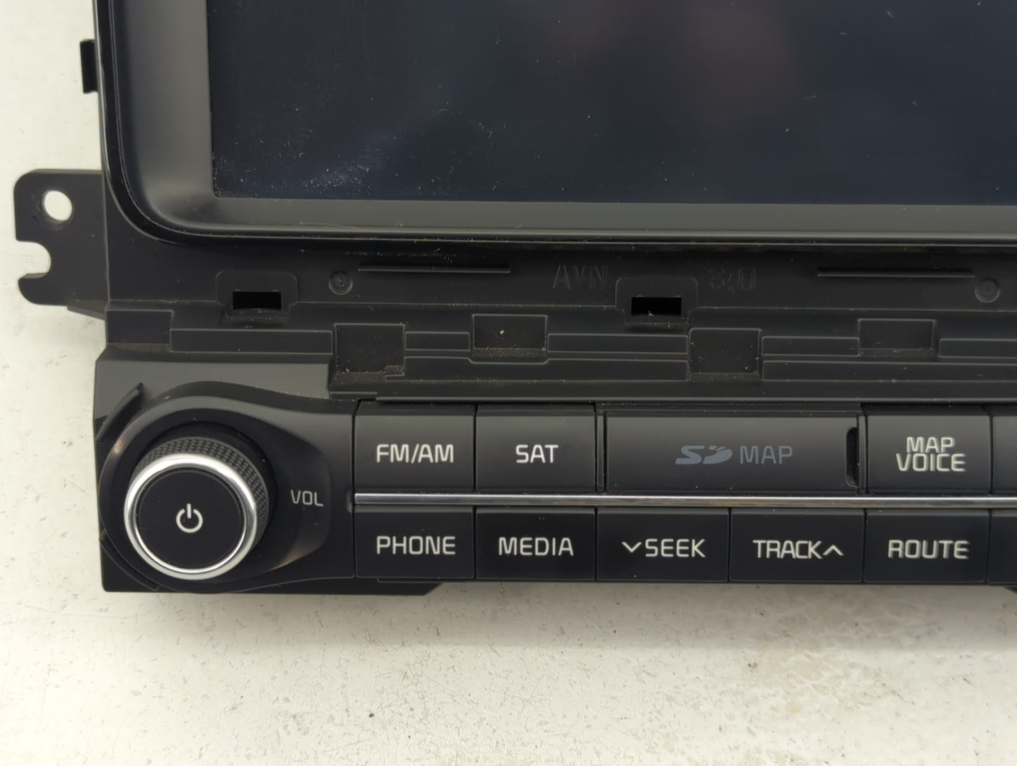 2014-2015 Kia Optima Radio AM FM Cd Player Receiver Replacement P/N:96560-2T900CA Fits Fits 2014 2015 OEM Used Auto Parts - 