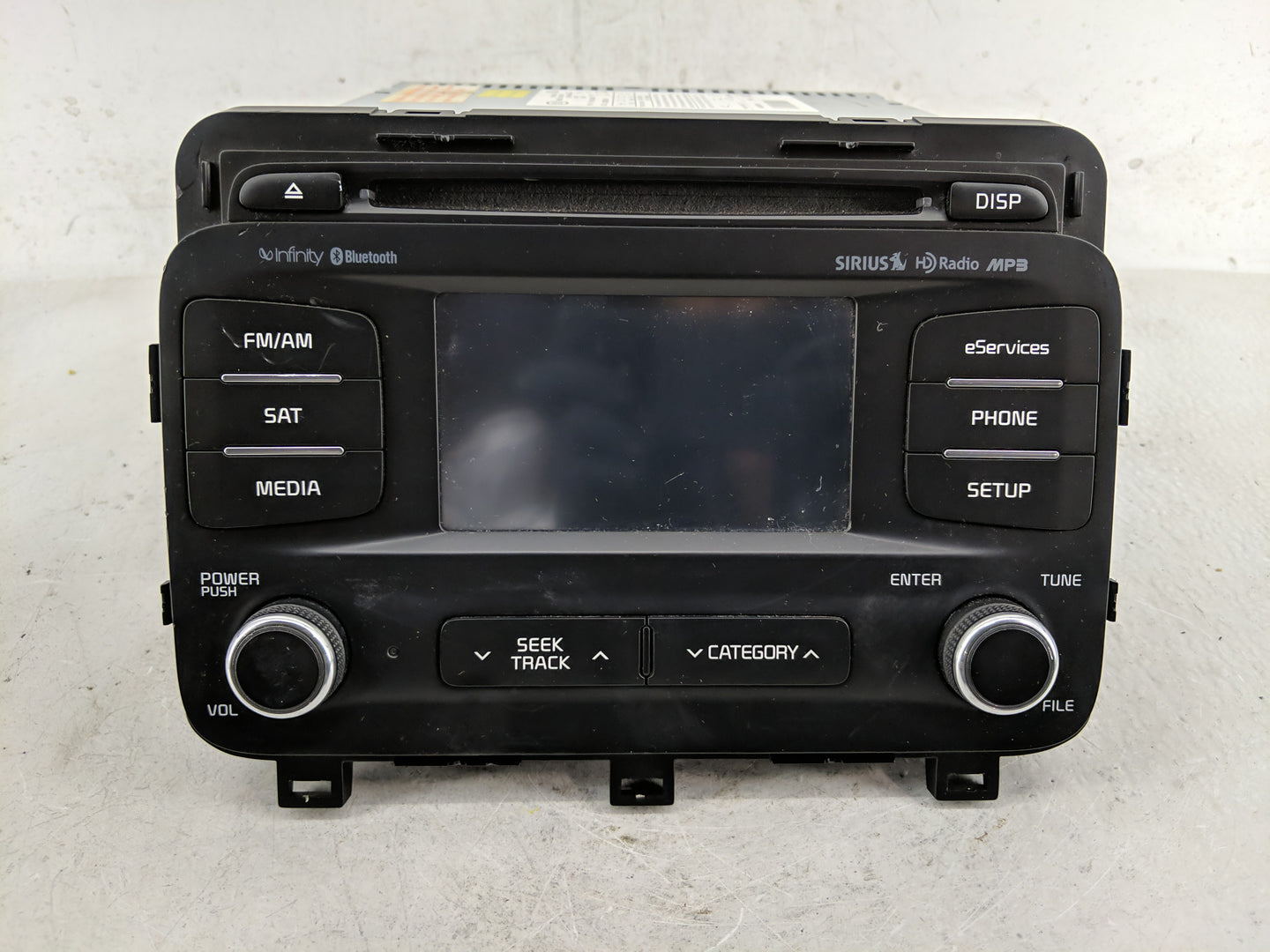 2014-2015 Kia Optima Radio AM FM Cd Player Receiver Replacement P/N:96160-4CAA0CA 96170-2TBA0CA Fits Fits 2014 2015 OEM Used