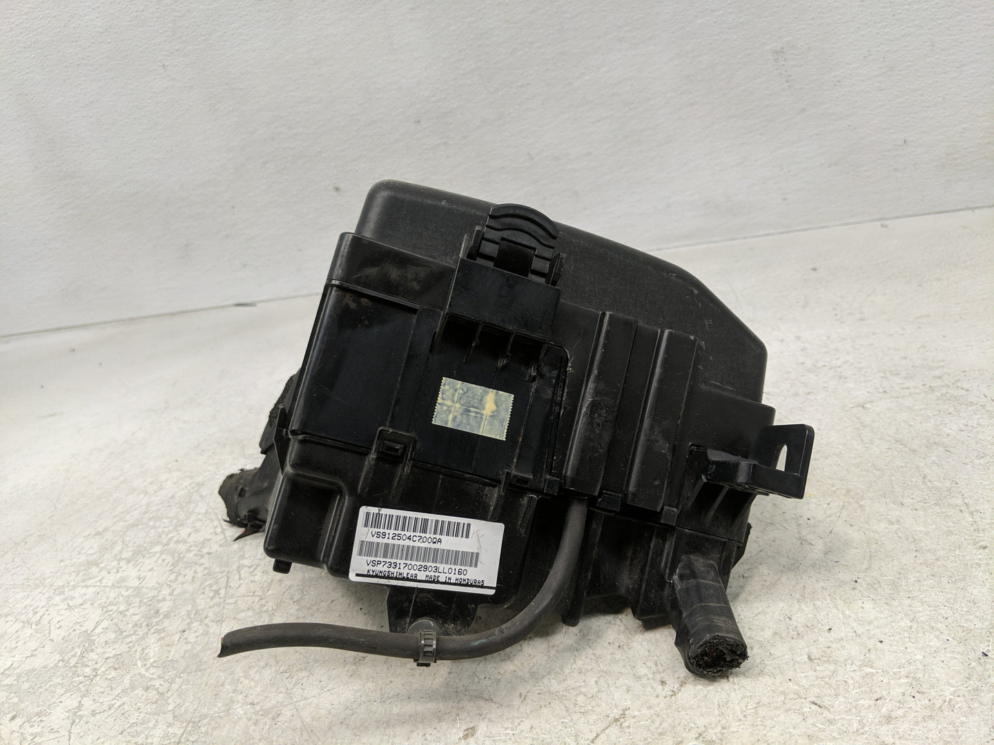 2014 Kia Optima Fusebox Fuse Box Panel Relay Module P/N:VS912504C700QA Fits OEM Used Auto Parts - Oemusedautoparts1.com