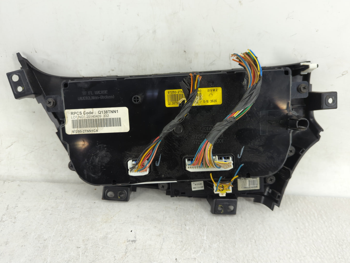 2014-2015 Kia Optima Climate Control Module Temperature AC/Heater Replacement P/N:97250-2TNN1CA Fits Fits 2014 2015 OEM Used