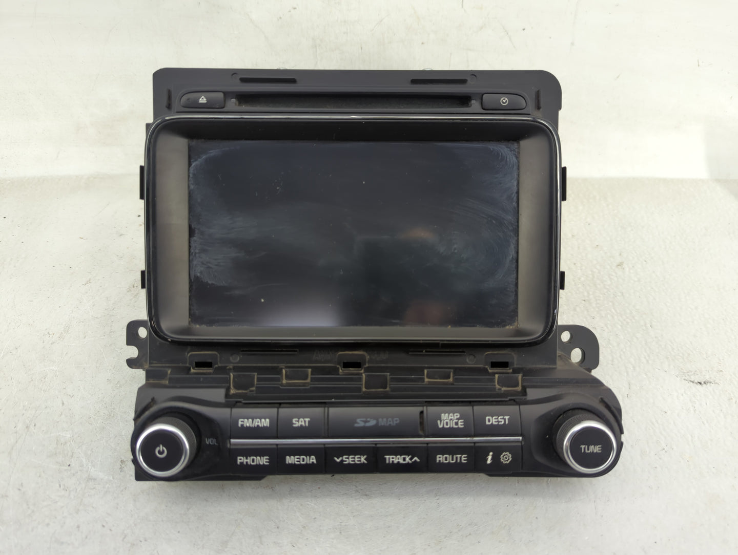 2014-2015 Kia Optima Radio AM FM Cd Player Receiver Replacement P/N:96560-2T900CA Fits Fits 2014 2015 OEM Used Auto Parts - 