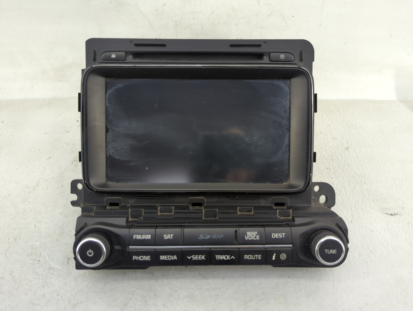 2014-2015 Kia Optima Radio AM FM Cd Player Receiver Replacement P/N:96560-2T900CA Fits Fits 2014 2015 OEM Used Auto Parts - 