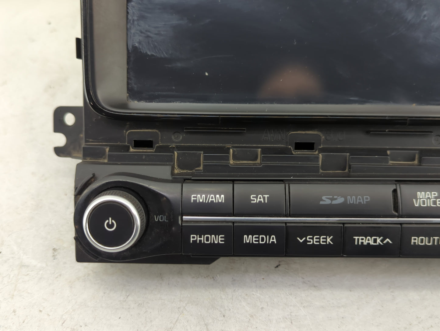 2014-2015 Kia Optima Radio AM FM Cd Player Receiver Replacement P/N:96560-2T900CA Fits Fits 2014 2015 OEM Used Auto Parts - 
