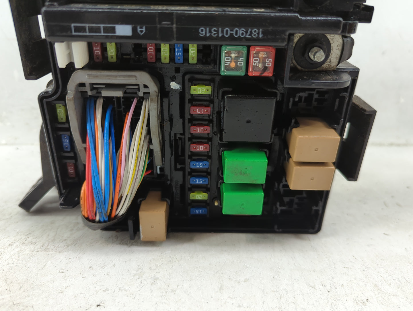 2014-2015 Kia Optima Fusebox Fuse Box Panel Relay Module P/N:91955-2T740 Fits Fits 2014 2015 OEM Used Auto Parts - Oemusedau