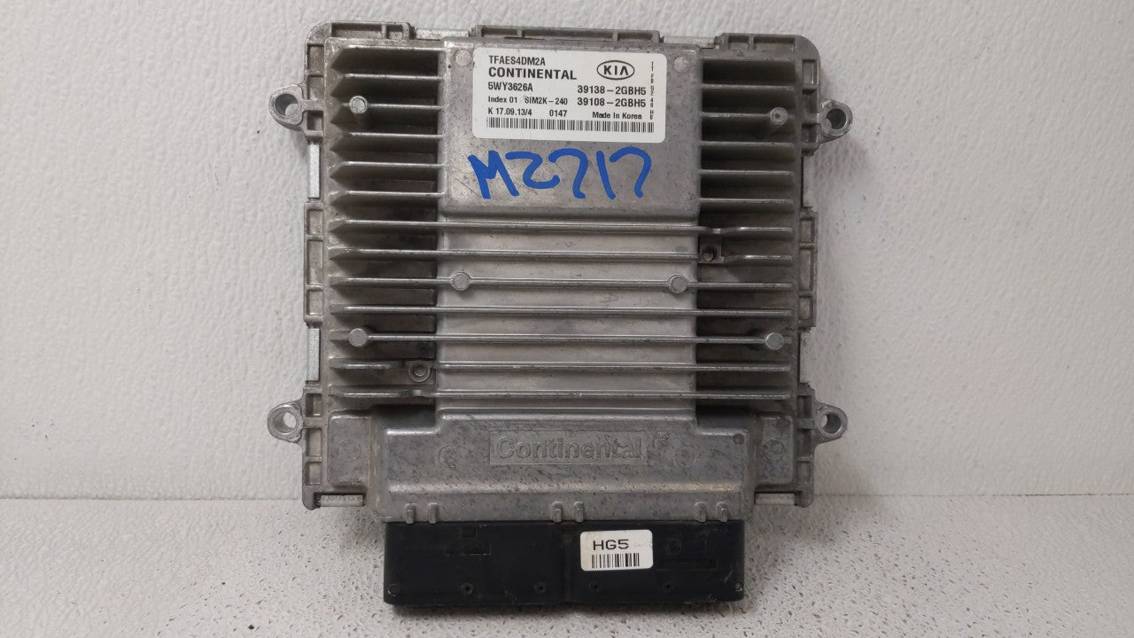 2014-2015 Kia Optima PCM Engine Control Computer ECU ECM PCU OEM Fits OEM Used Auto Parts - Oemusedautoparts1.com