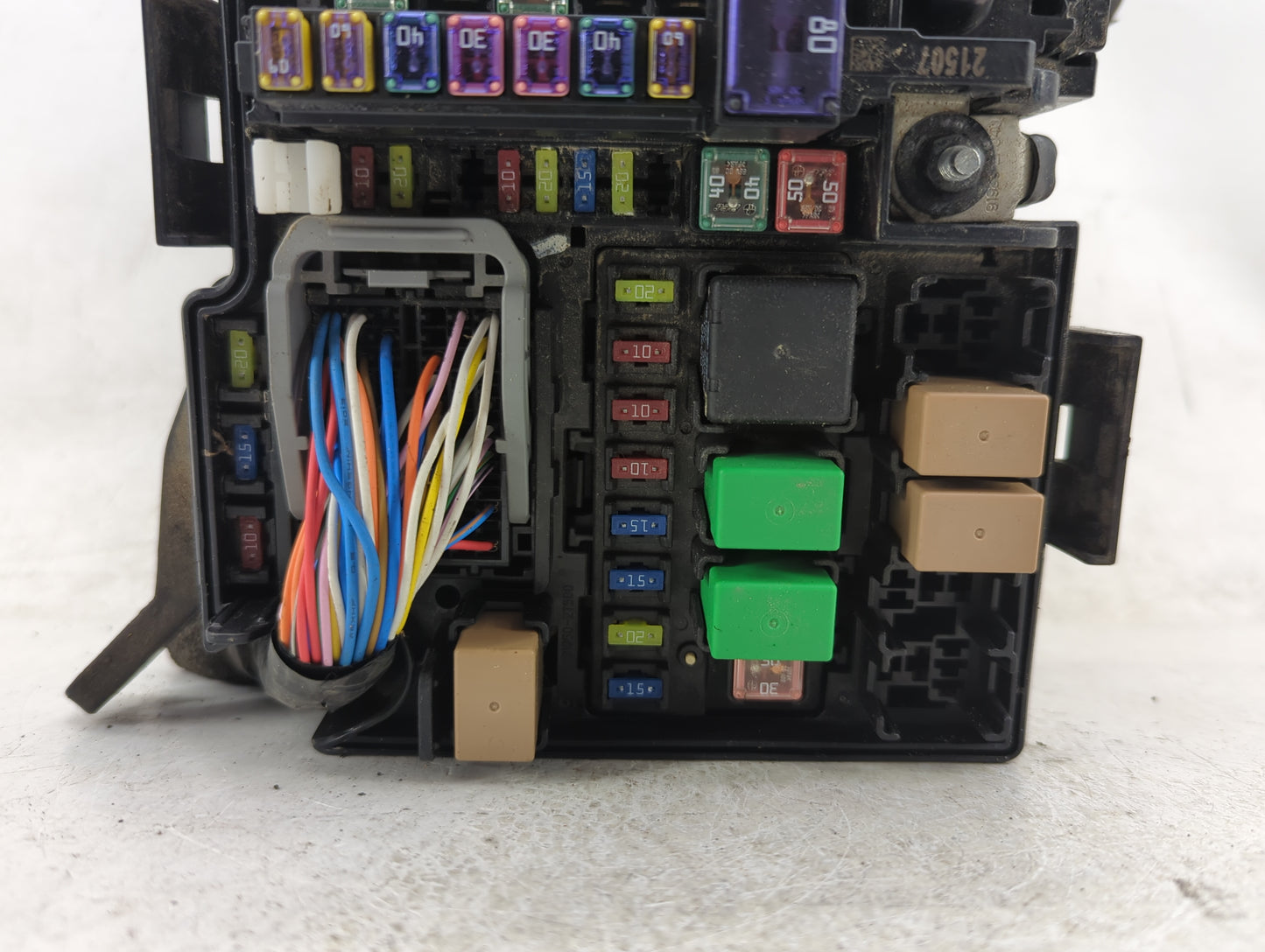 2014-2015 Kia Optima Fusebox Fuse Box Panel Relay Module P/N:91956-00026 Fits Fits 2014 2015 OEM Used Auto Parts - Oemusedau