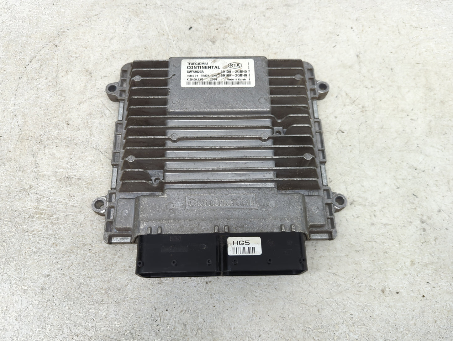 2014-2015 Kia Optima PCM Engine Control Computer ECU ECM PCU OEM P/N:TFAEC4DM2A 5WY3625A, 39138-2GBH0 Fits Fits 2014 2015 OE
