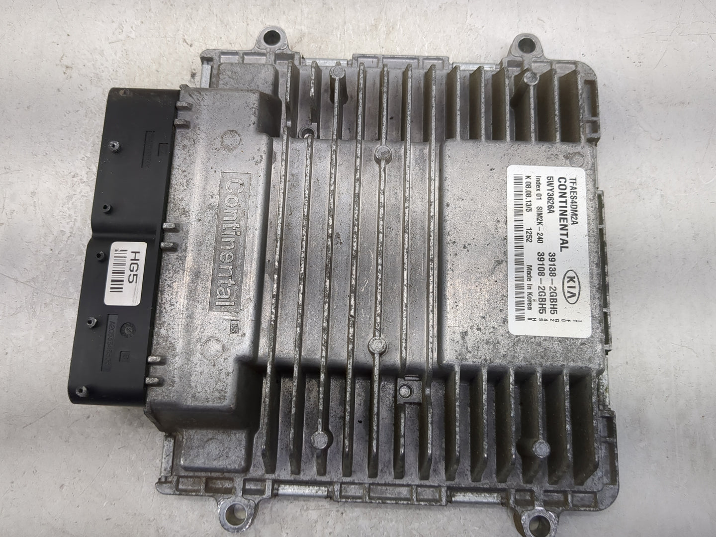 2014-2015 Kia Optima PCM Engine Control Computer ECU ECM PCU OEM P/N:39138-2GBH5 39108-2GBH5, 5WY3626A Fits Fits 2014 2015 O