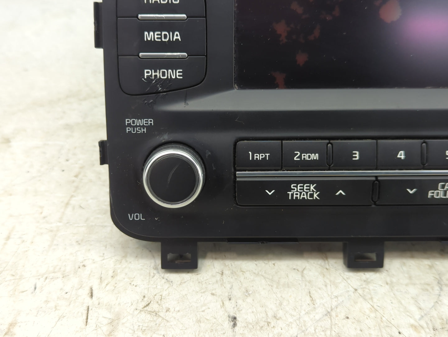 2014-2016 Kia Optima Radio AM FM Cd Player Receiver Replacement P/N:96170-2TBA0CA AM1A0TKAN, 8V Fits Fits 2014 2015 2016 OEM