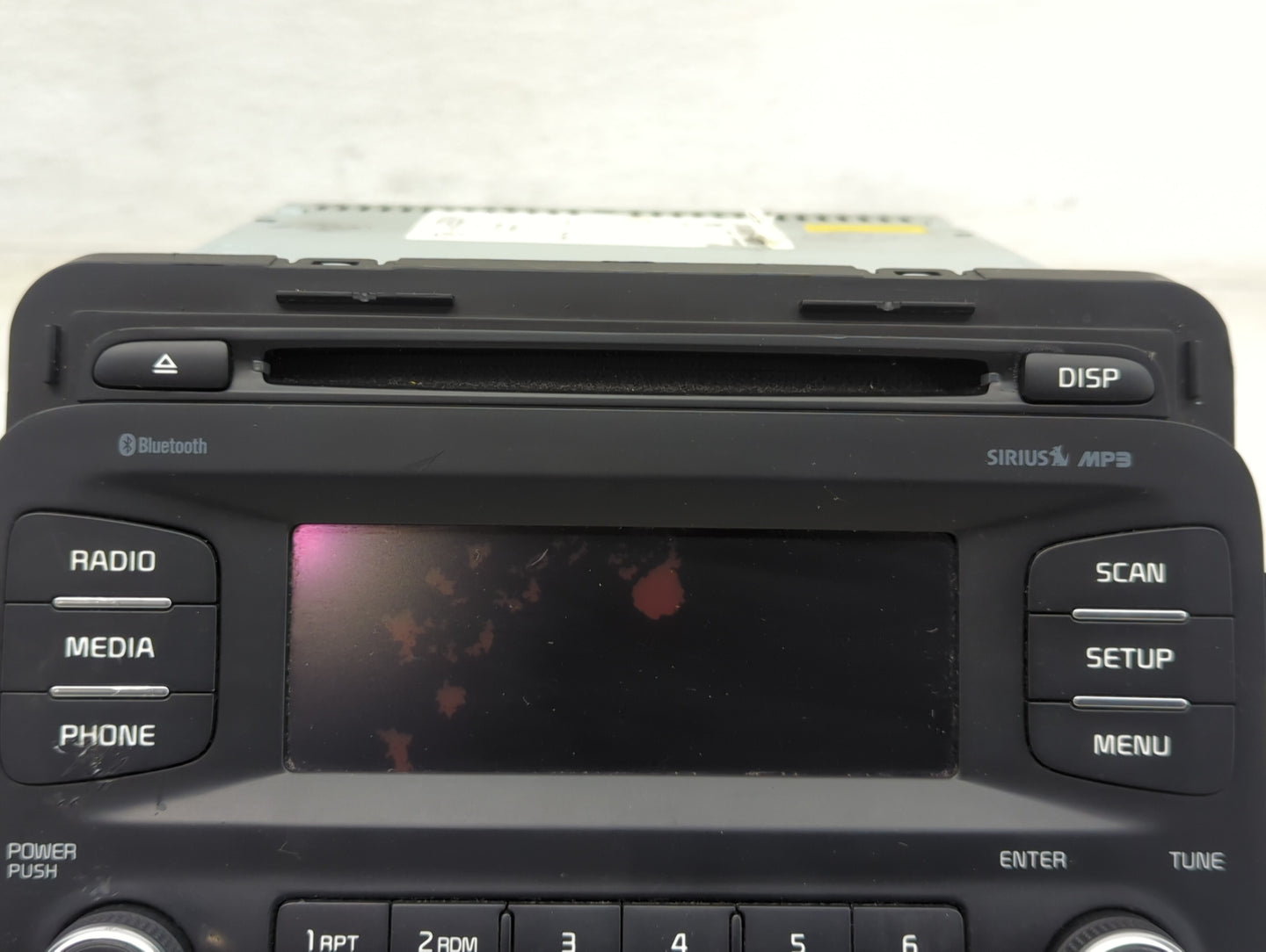 2014-2016 Kia Optima Radio AM FM Cd Player Receiver Replacement P/N:96170-2TBA0CA AM1A0TKAN, 8V Fits Fits 2014 2015 2016 OEM