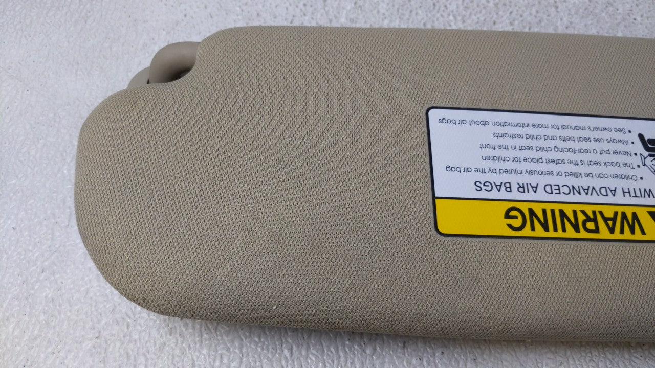 2011-2016 Kia Optima Sun Visor Shade Replacement Passenger Right Mirror Fits Fits 2011 2012 2013 2014 2015 2016 OEM Used Aut