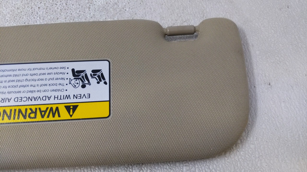 2011-2016 Kia Optima Sun Visor Shade Replacement Passenger Right Mirror Fits Fits 2011 2012 2013 2014 2015 2016 OEM Used Aut