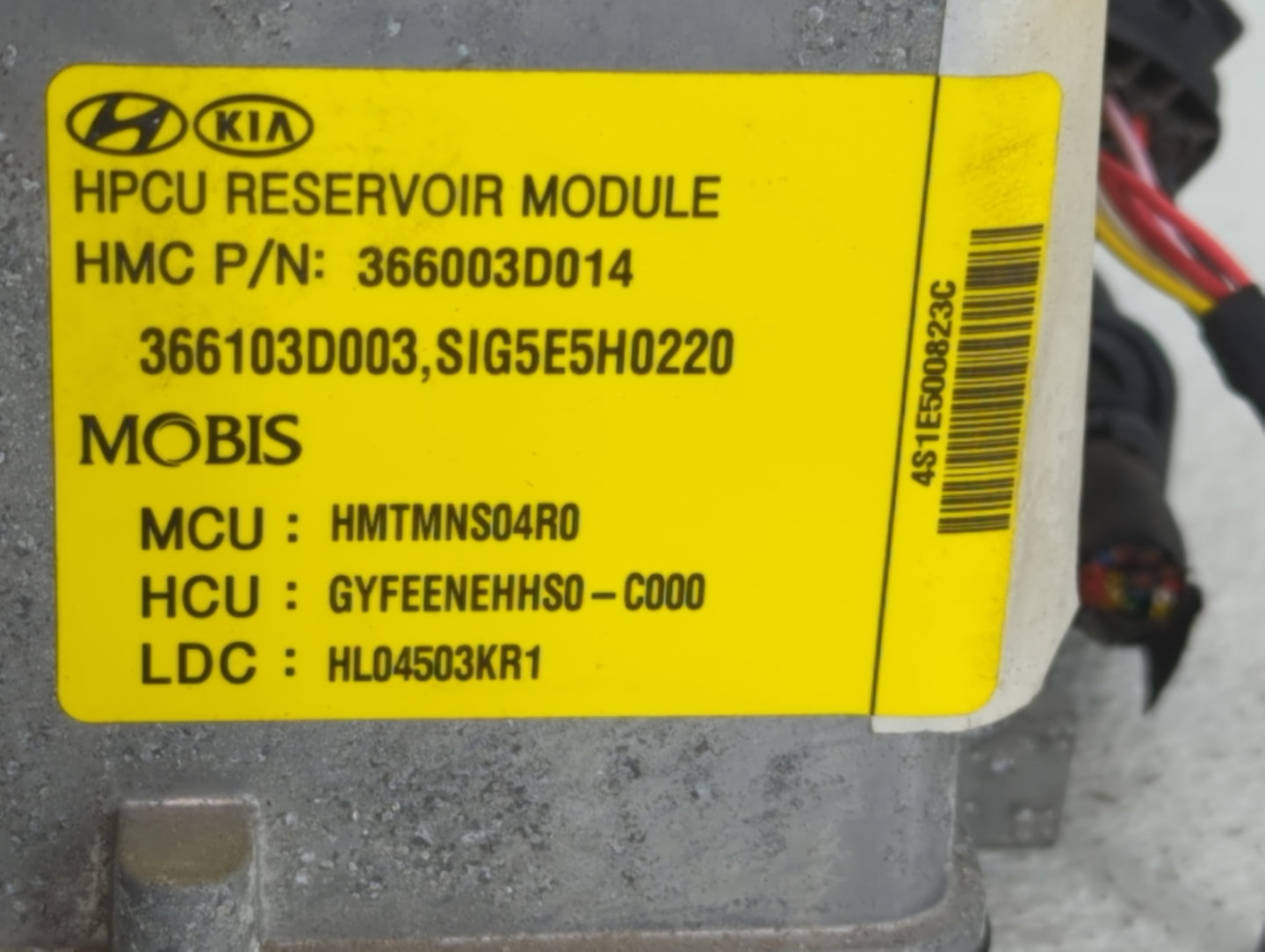 2014-2016 Kia Optima Hybrid DC Synergy Drive Power Inverter P/N:366003D014 Fits Fits 2014 2015 2016 OEM Used Auto Parts - Oe