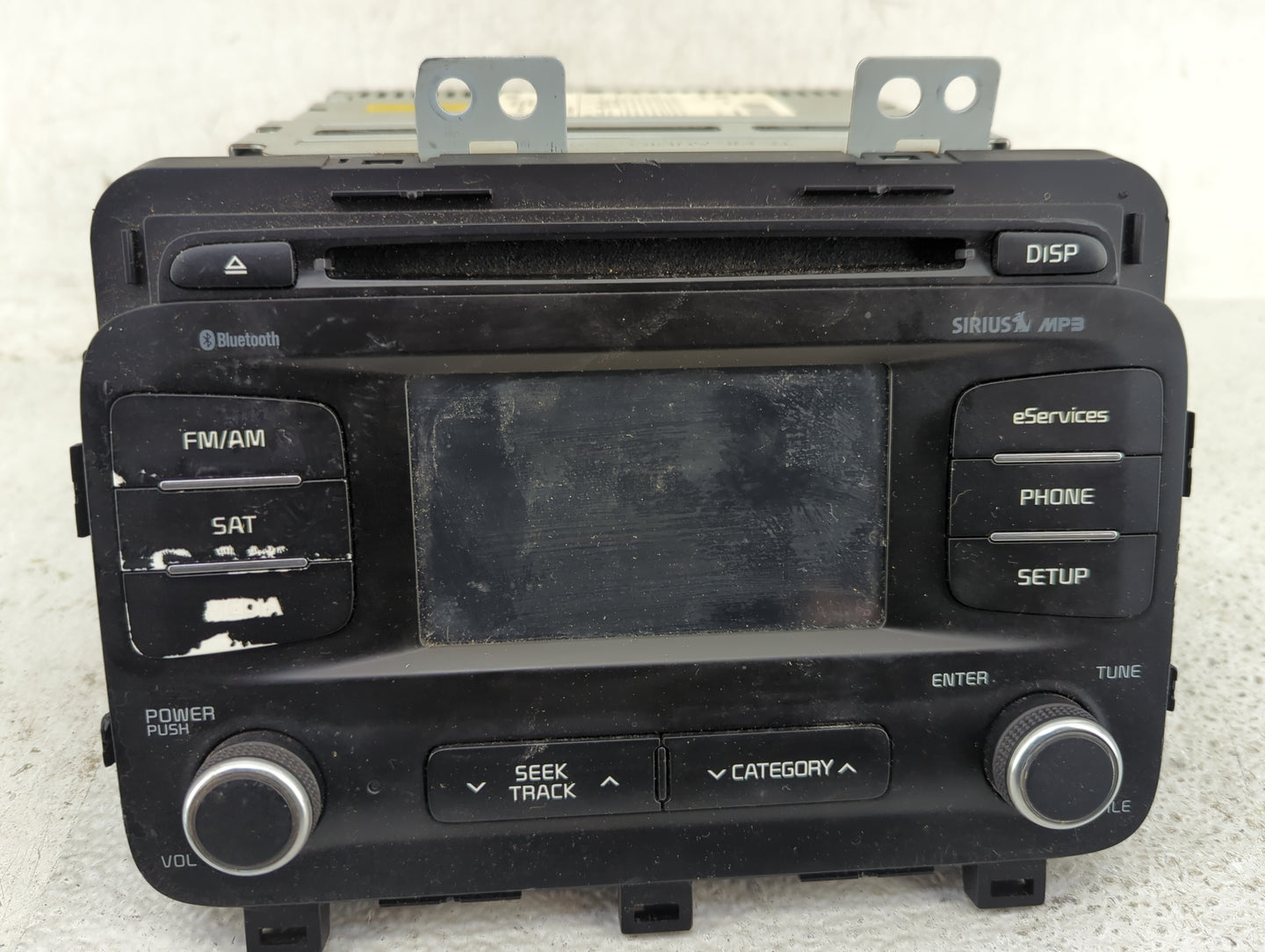2014 Kia Optima Radio AM FM Cd Player Receiver Replacement P/N:96160-2TAA0CA AC130TFAN, 8V Fits OEM Used Auto Parts - Oemuse