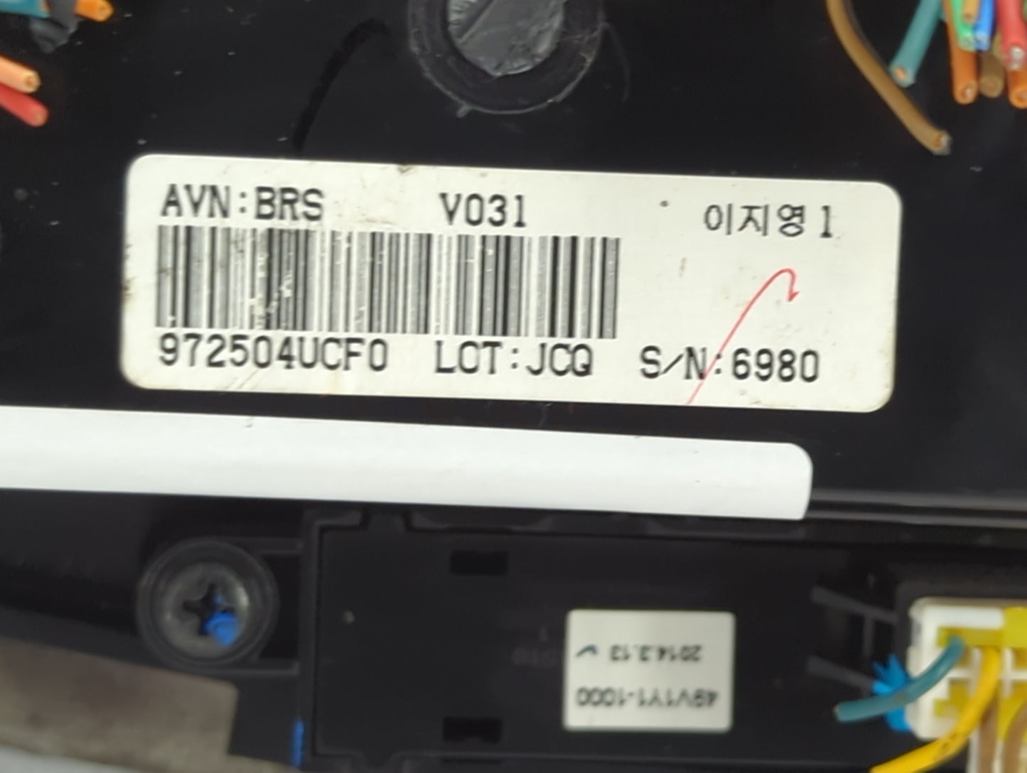 2014-2016 Kia Optima Climate Control Module Temperature AC/Heater Replacement P/N:972504UCF0 Fits Fits 2014 2015 2016 OEM Us