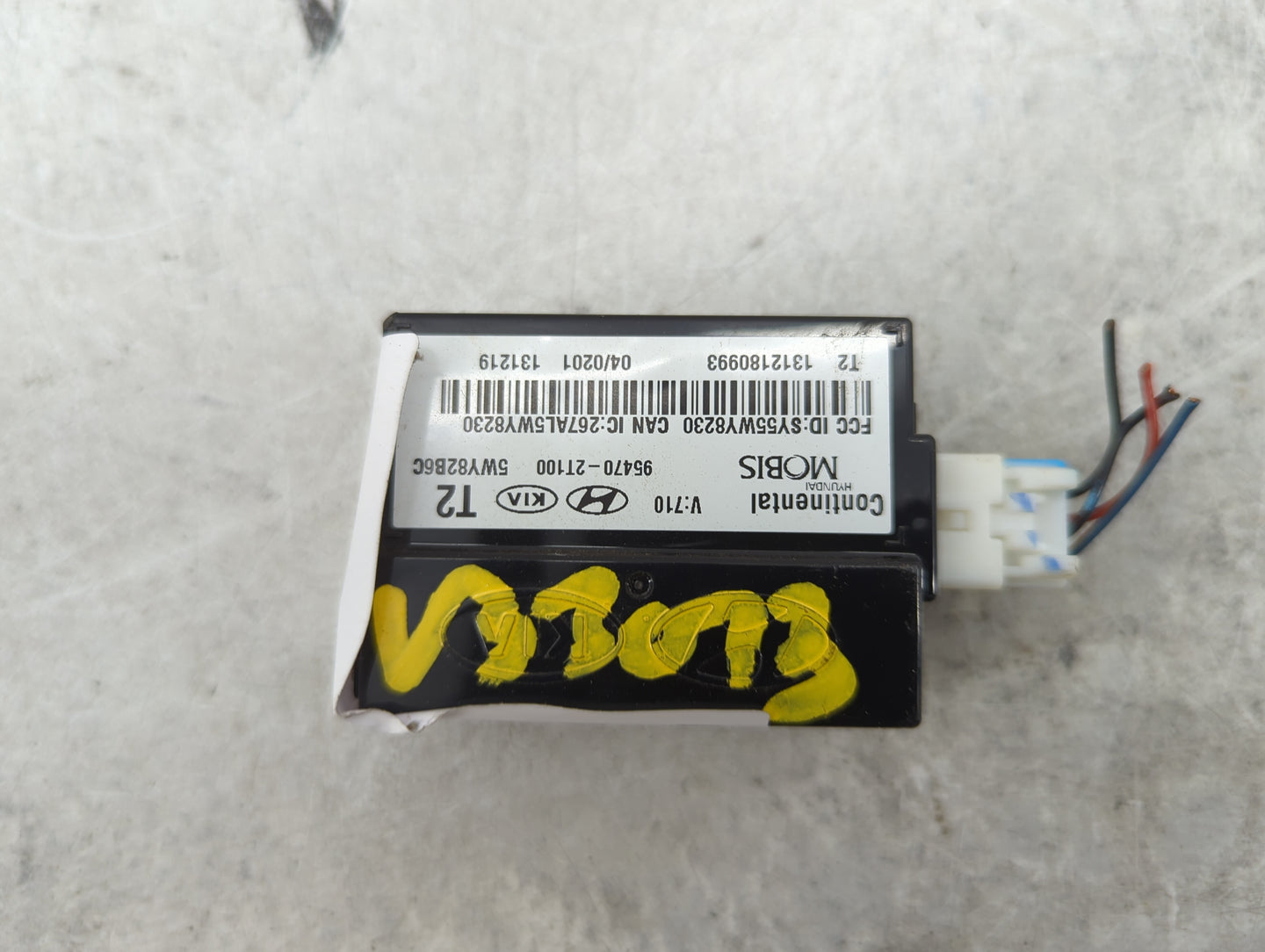 2014-2015 Kia Optima Theft-locking Control Module - Oemusedautoparts1.com