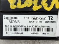 2014-2015 Kia Optima Theft-locking Control Module - Oemusedautoparts1.com