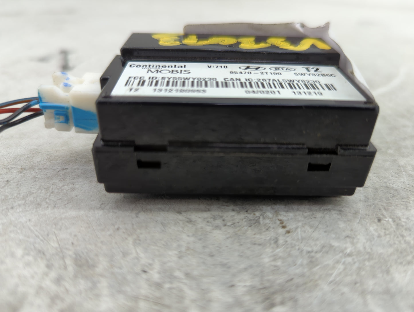 2014-2015 Kia Optima Theft-locking Control Module - Oemusedautoparts1.com