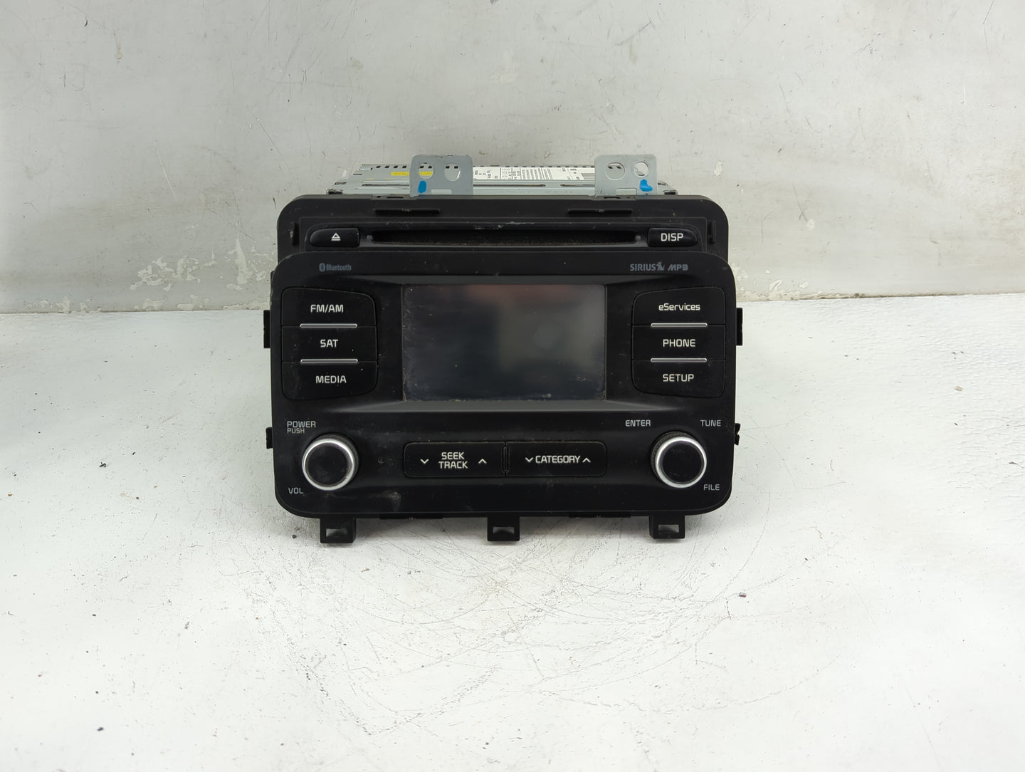 2014-2015 Kia Optima Radio AM FM Cd Player Receiver Replacement P/N:961604U000CA AC132TFAN Fits Fits 2014 2015 OEM Used Auto