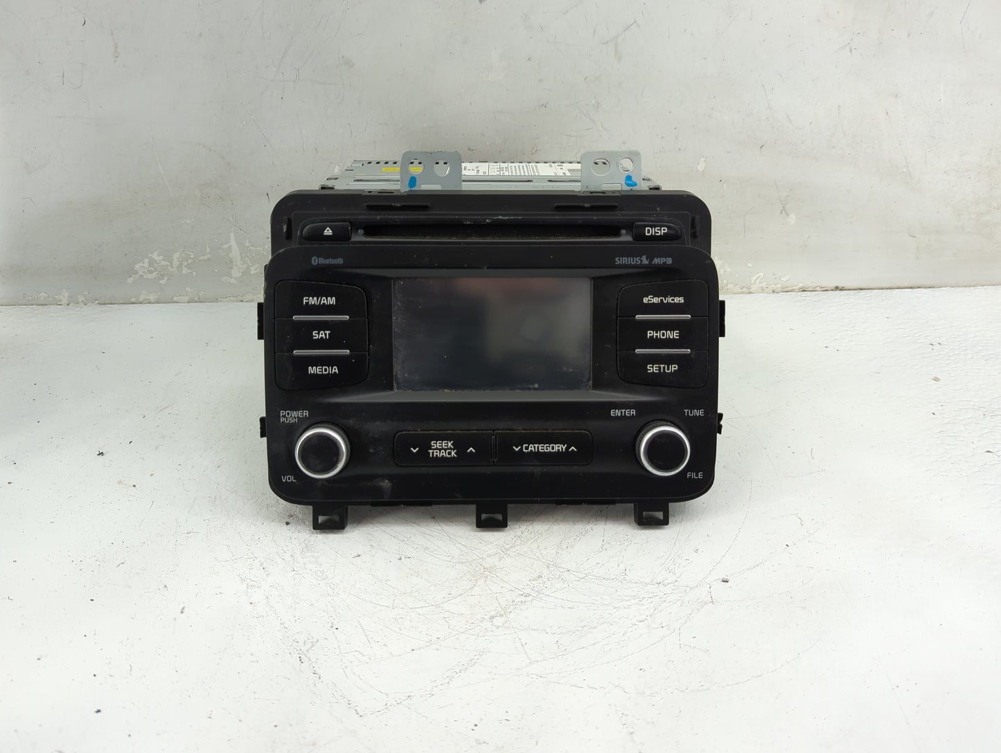 2014-2015 Kia Optima Radio AM FM Cd Player Receiver Replacement P/N:961604U000CA AC132TFAN Fits Fits 2014 2015 OEM Used Auto