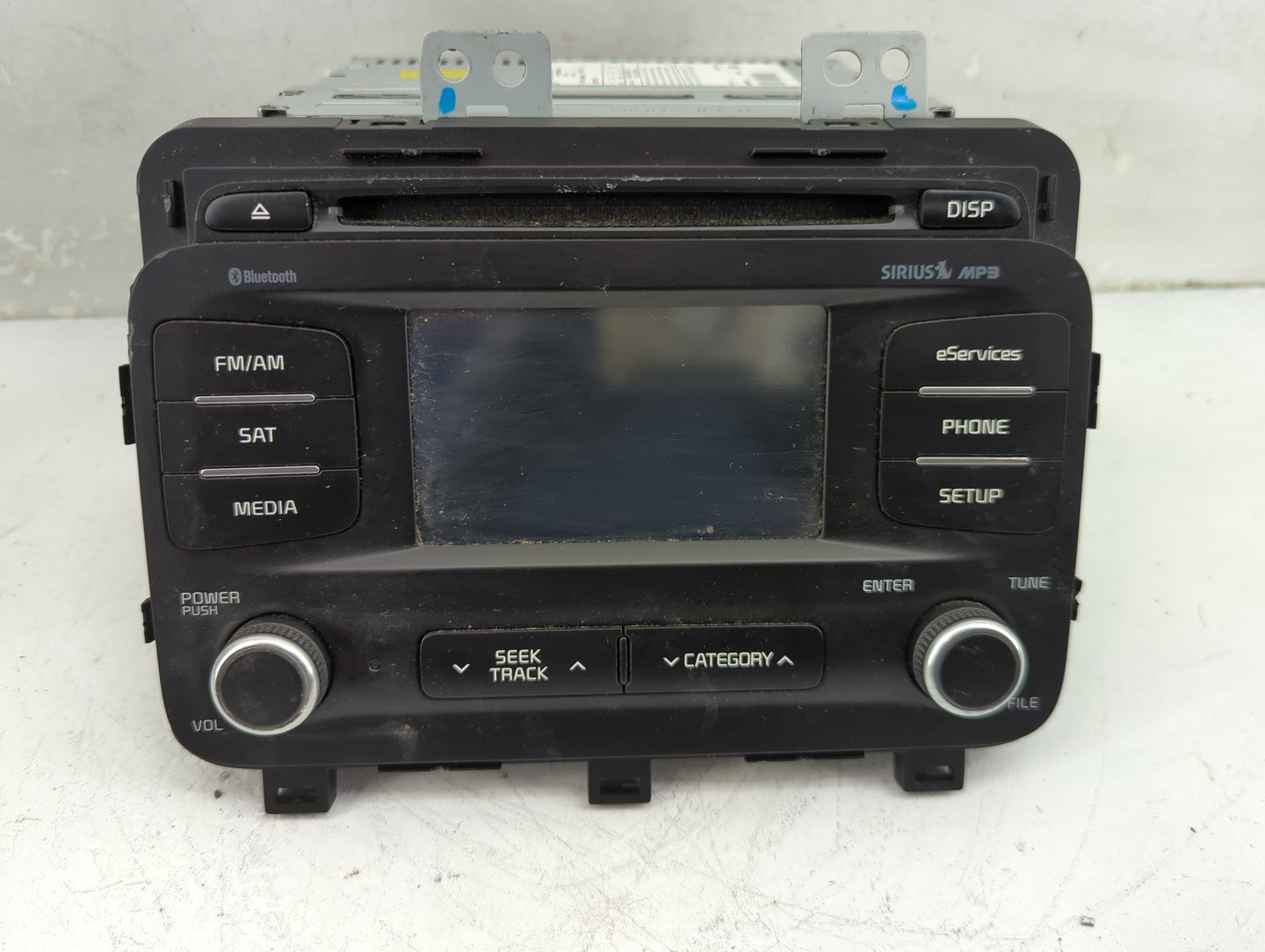 2014-2015 Kia Optima Radio AM FM Cd Player Receiver Replacement P/N:961604U000CA AC132TFAN Fits Fits 2014 2015 OEM Used Auto