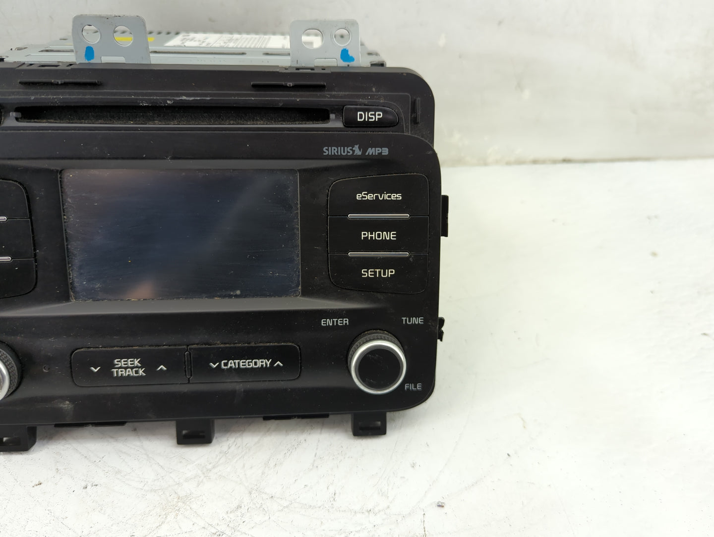 2014-2015 Kia Optima Radio AM FM Cd Player Receiver Replacement P/N:961604U000CA AC132TFAN Fits Fits 2014 2015 OEM Used Auto
