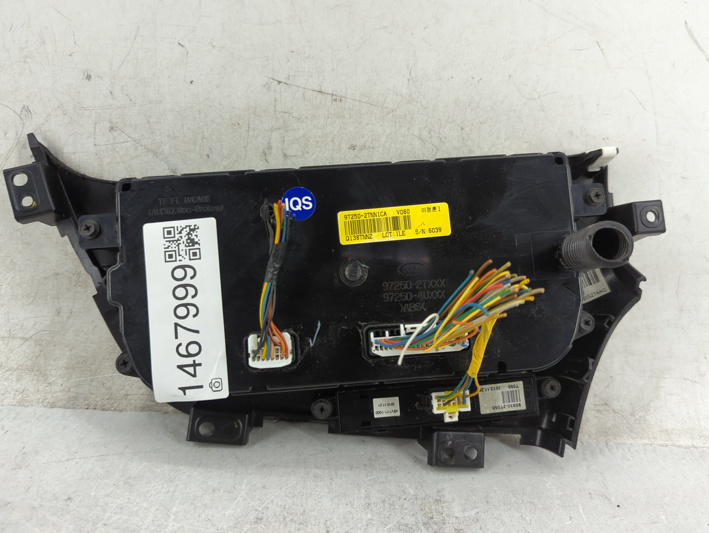 2014-2015 Kia Optima Climate Control Module Temperature AC/Heater Replacement P/N:97250-2TNN1CA 97250-2TXXX Fits Fits 2014 2