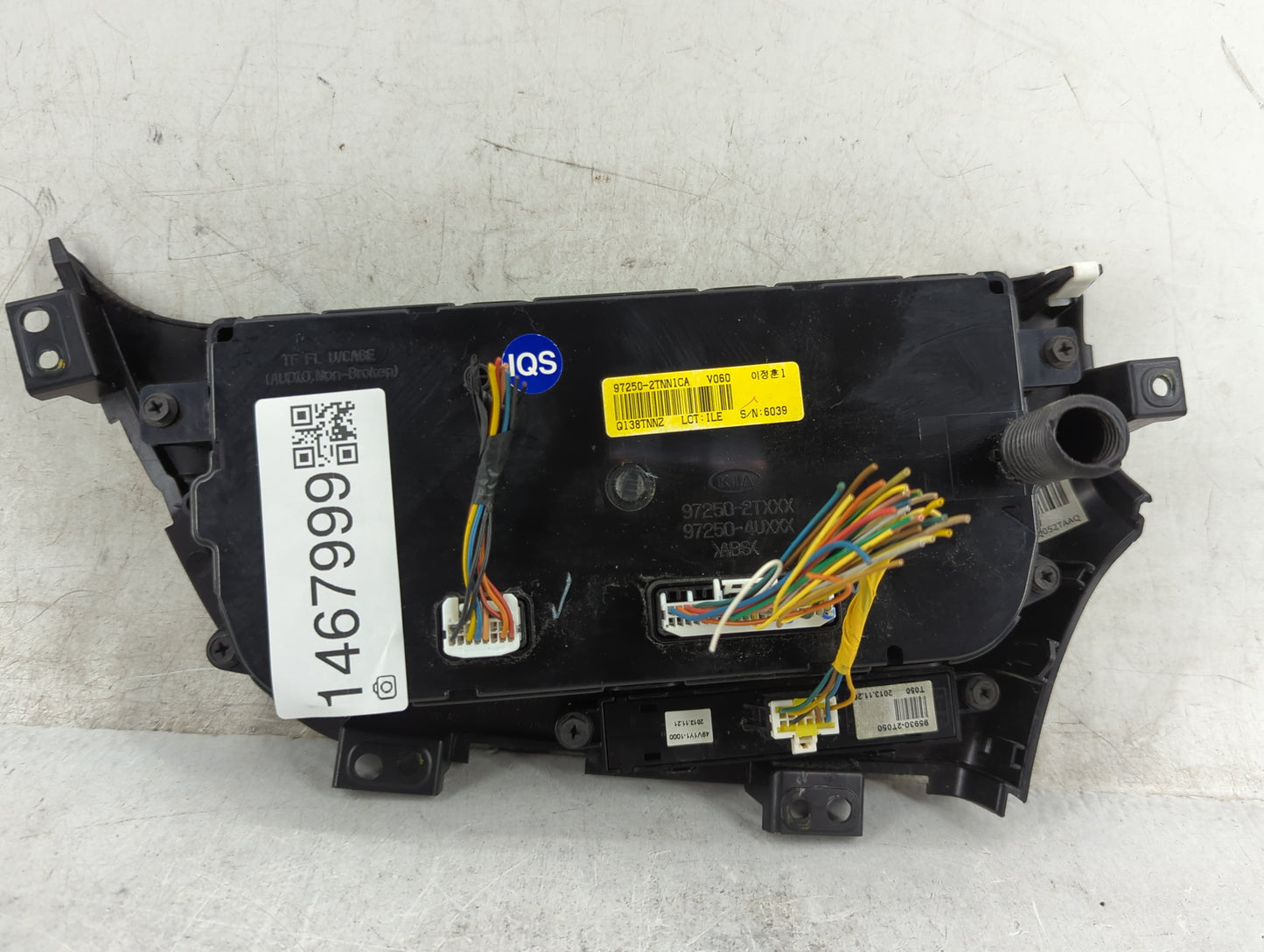 2014-2015 Kia Optima Climate Control Module Temperature AC/Heater Replacement P/N:97250-2TNN1CA 97250-2TXXX Fits Fits 2014 2