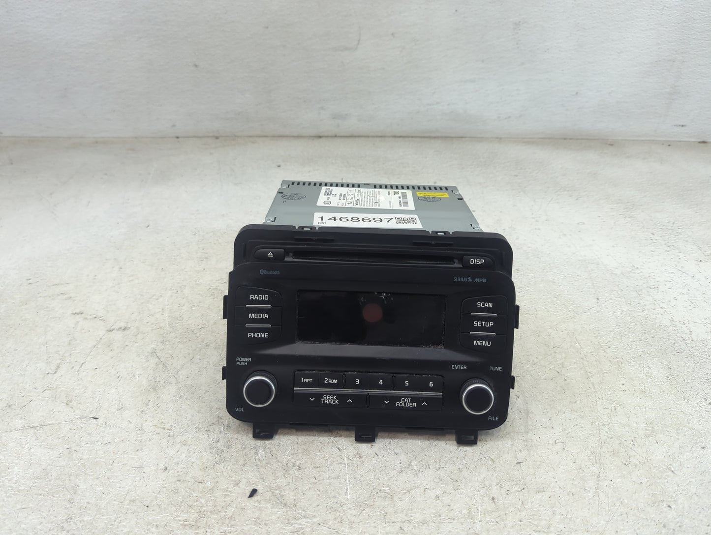 2014-2015 Kia Optima Radio AM FM Cd Player Receiver Replacement P/N:961702TBA0CA AM1A0TKAN, TBAZ Fits Fits 2014 2015 OEM Use