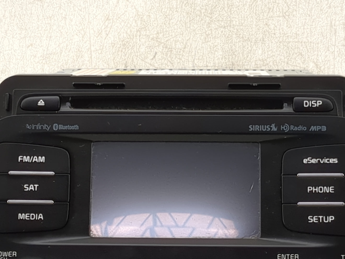 2014 Kia Optima Radio AM FM Cd Player Receiver Replacement P/N:961604CAA0CA 96160-4CAA0CA, AC230TFAN, TQ8-AC230TFAN Fits OEM