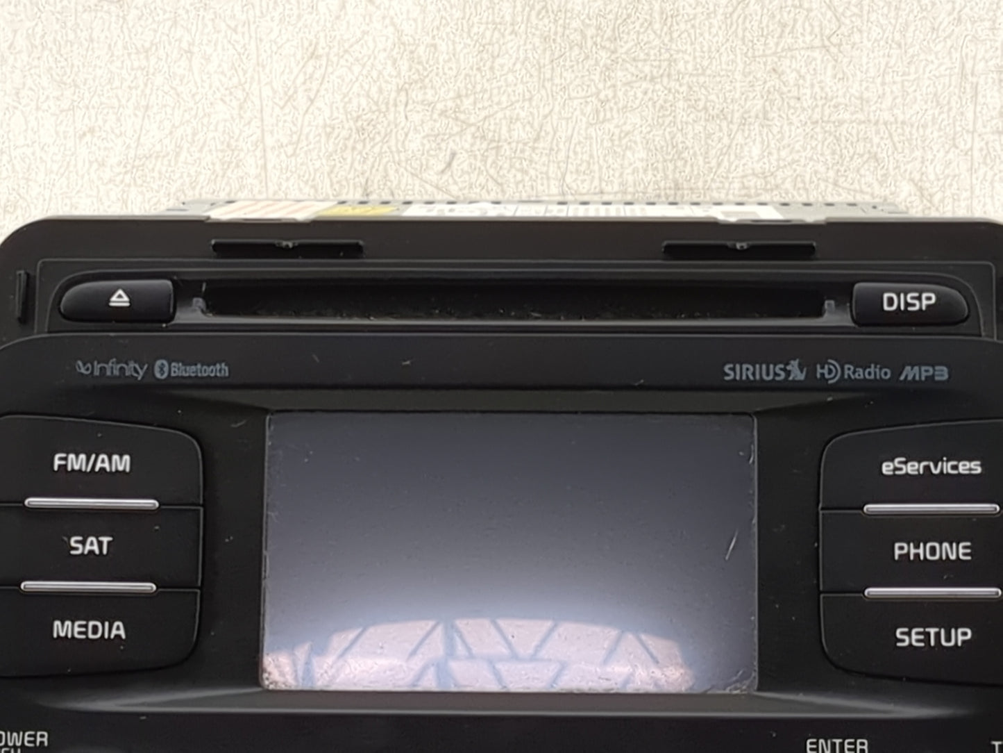 2014 Kia Optima Radio AM FM Cd Player Receiver Replacement P/N:961604CAA0CA 96160-4CAA0CA, AC230TFAN, TQ8-AC230TFAN Fits OEM