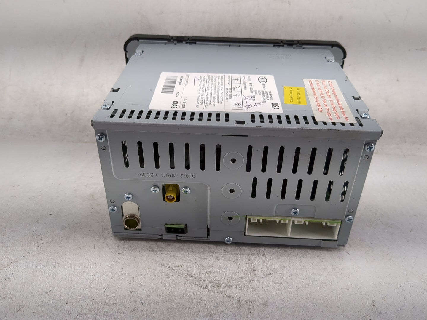 2014 Kia Optima Radio AM FM Cd Player Receiver Replacement P/N:961604CAA0CA 96160-4CAA0CA, AC230TFAN, TQ8-AC230TFAN Fits OEM