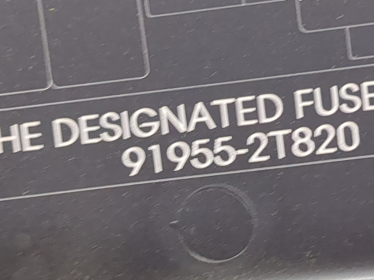 2016 Kia Optima Fusebox Fuse Box Panel Relay Module P/N:91955-2T820 18790-01315 Fits OEM Used Auto Parts - Oemusedautoparts1