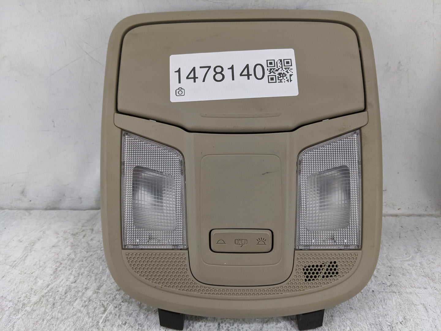 2014-2016 Kia Optima Overhead Roof Console Tan - Oemusedautoparts1.com