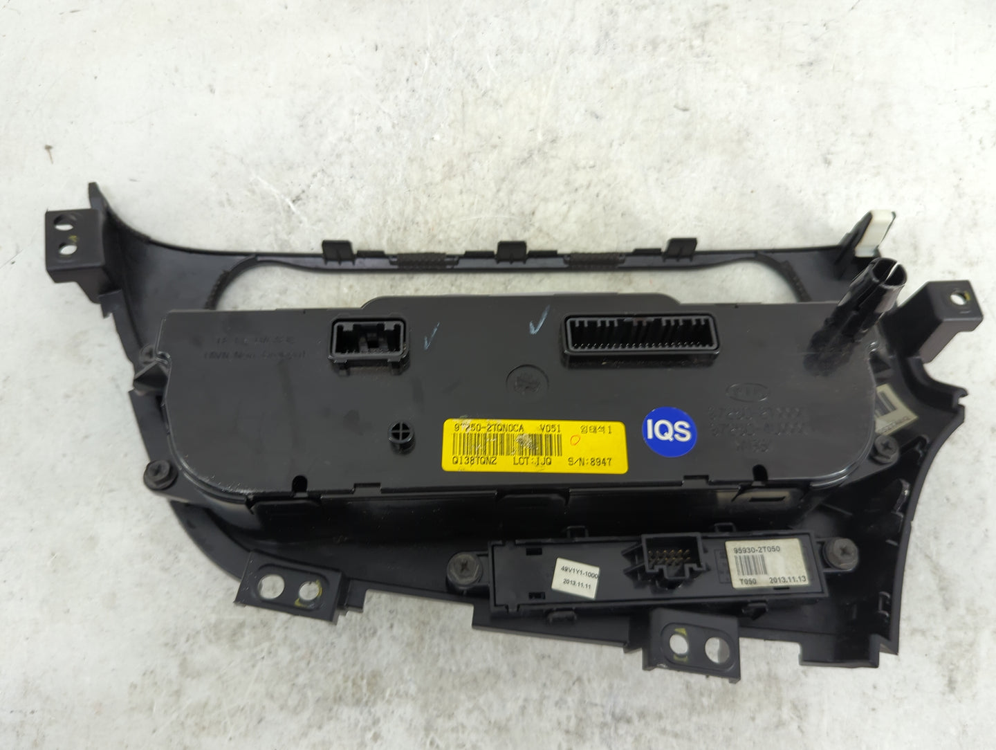 2014-2015 Kia Optima Climate Control Module Temperature AC/Heater Replacement P/N:97250-2TQN0CA 95930-2T050 Fits Fits 2014 2