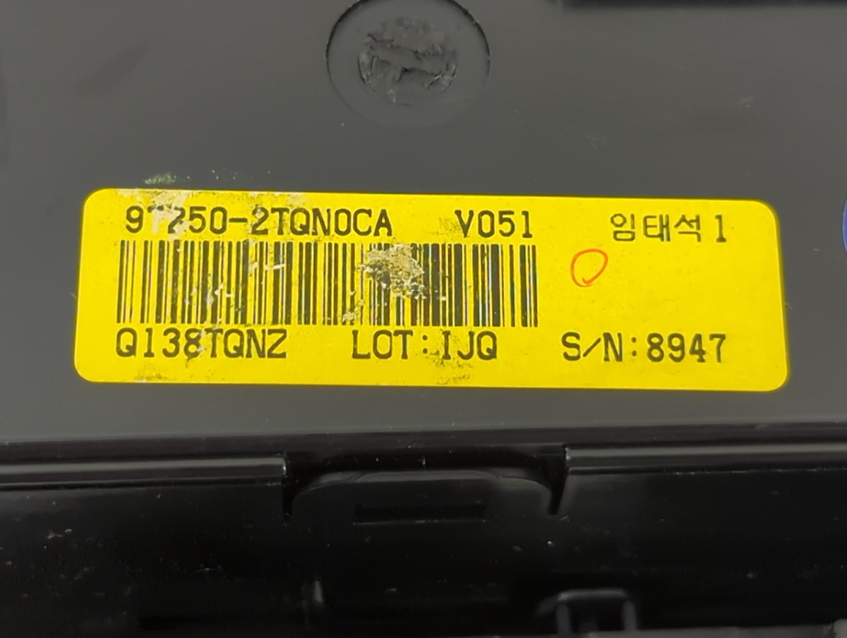 2014-2015 Kia Optima Climate Control Module Temperature AC/Heater Replacement P/N:97250-2TQN0CA 95930-2T050 Fits Fits 2014 2