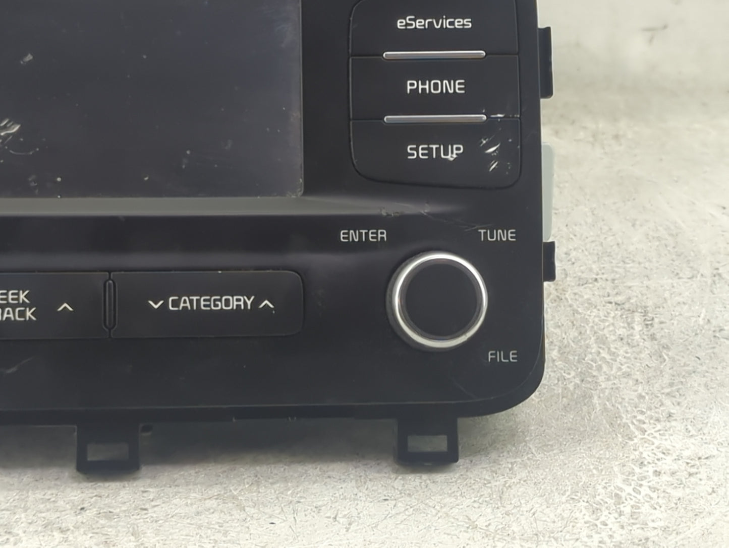 2014-2016 Kia Optima Radio AM FM Cd Player Receiver Replacement P/N:961604CAA0CA AC230TFAN, 96160-4CAA0CA Fits Fits 2014 201