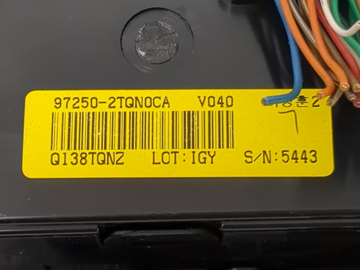 2014-2015 Kia Optima Climate Control Module Temperature AC/Heater Replacement P/N:97250-2TQN0CA 95930-2T050 Fits Fits 2014 2