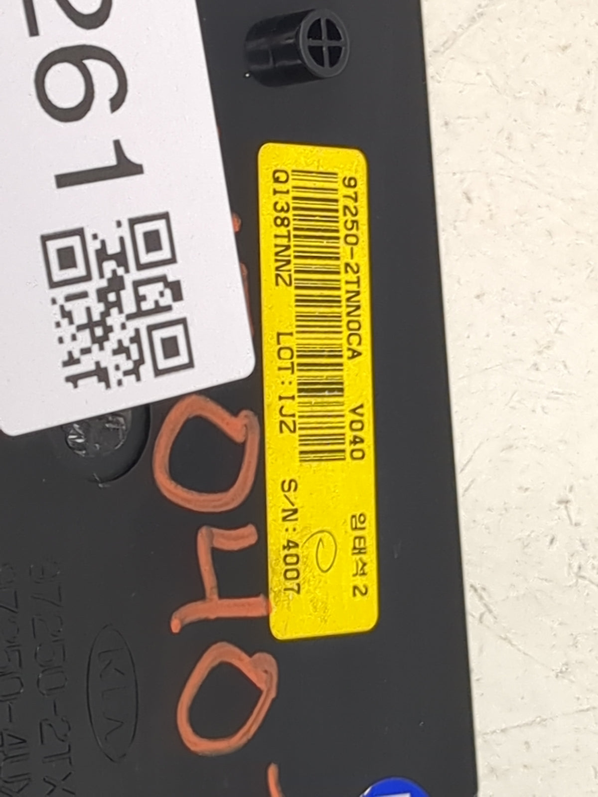 2014 Kia Optima Climate Control Module Temperature AC/Heater Replacement P/N:97250-2TN0CA Fits OEM Used Auto Parts - Oemused
