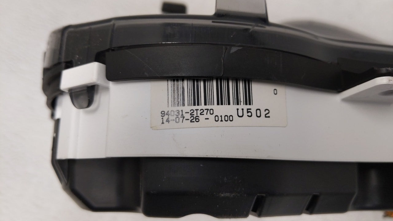 2014-2015 Kia Optima Instrument Cluster Speedometer Gauges P/N:94031-2T270 Fits Fits 2014 2015 OEM Used Auto Parts - Oemused