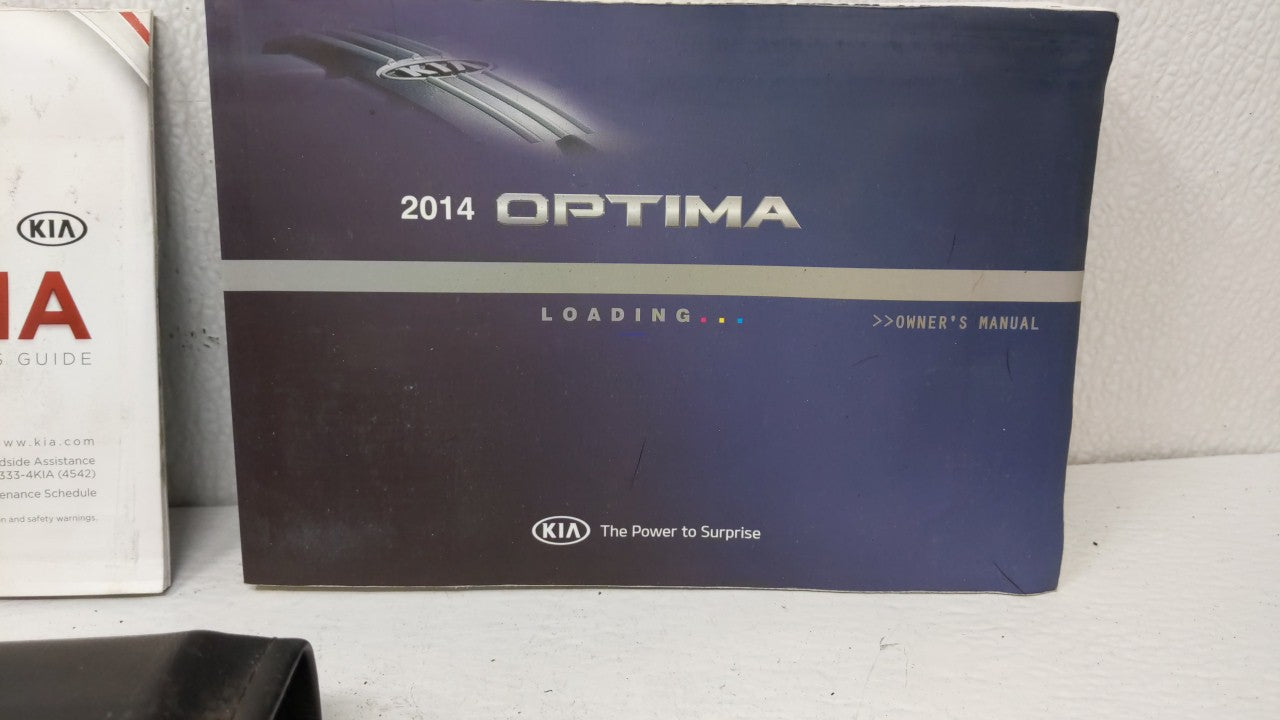 2014 Kia Optima Owners Manual Book Guide OEM Used Auto Parts - Oemusedautoparts1.com