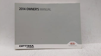 compare product 2014 Kia Optima Owners Manual Book Guide OEM Used Auto Parts