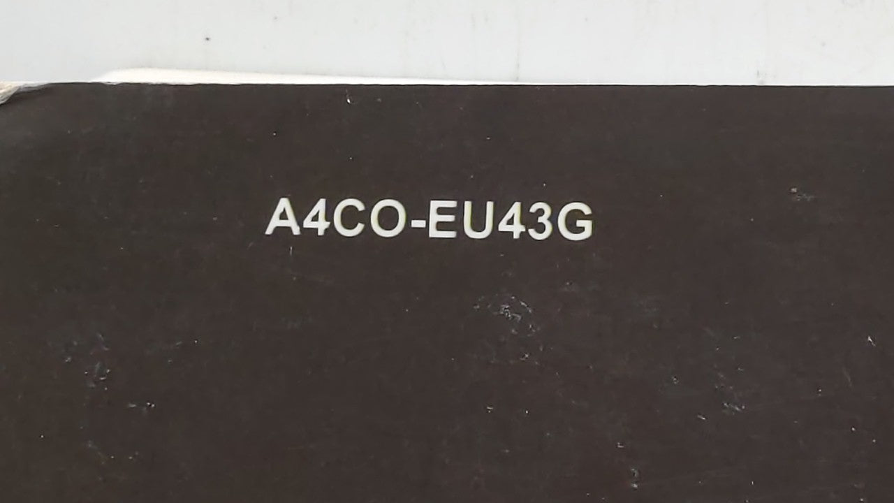 2014 Kia Optima Owners Manual Book Guide OEM Used Auto Parts - Oemusedautoparts1.com