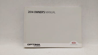 compare product 2014 Kia Optima Owners Manual Book Guide OEM Used Auto Parts