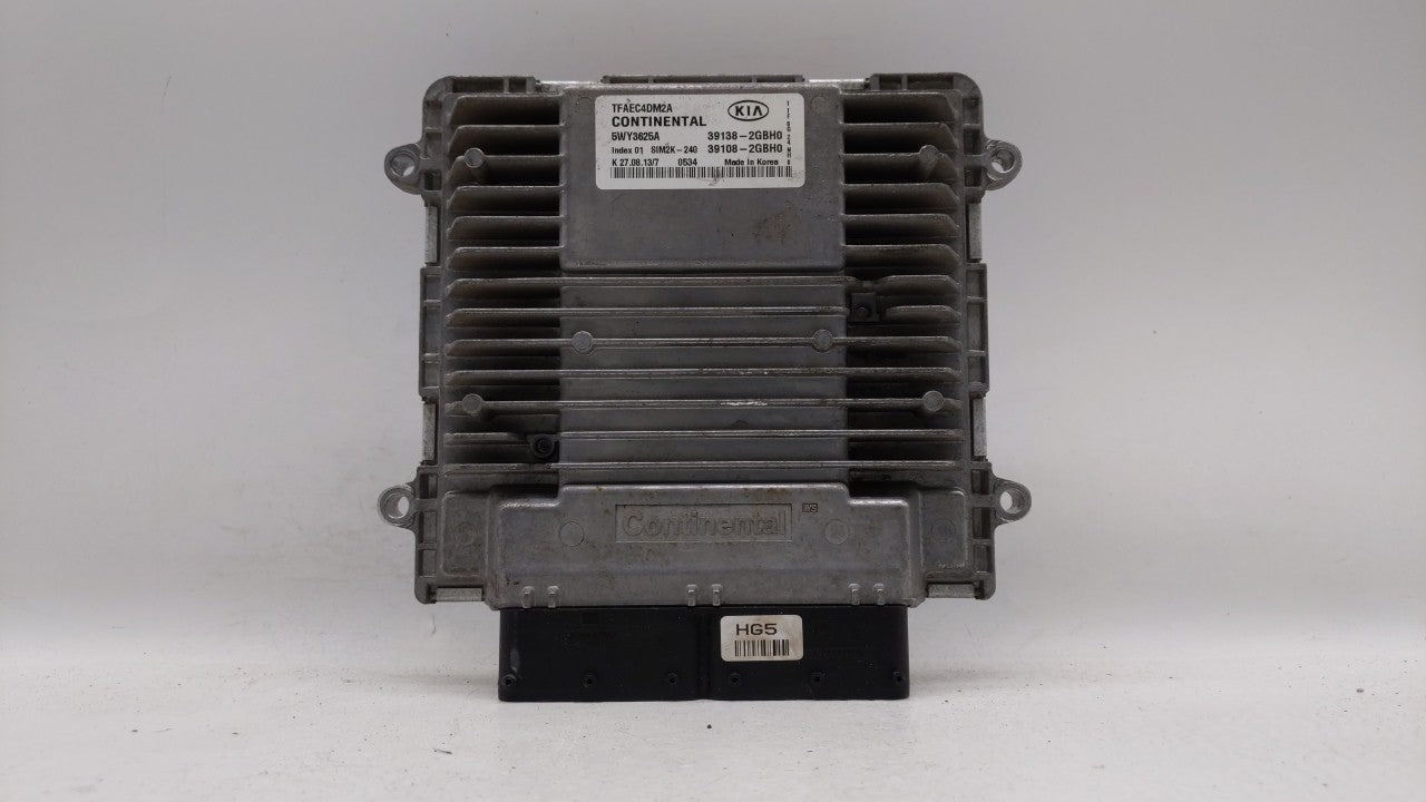 2014-2015 Kia Optima PCM Engine Control Computer ECU ECM PCU OEM P/N:39138-2GBH0 39108-2GBH0, 391382GBH0 Fits Fits 2014 2015