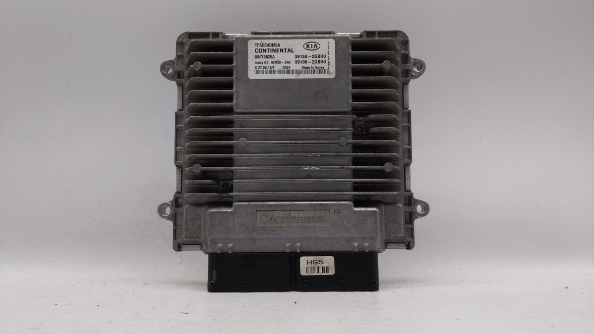 2014-2015 Kia Optima PCM Engine Control Computer ECU ECM PCU OEM P/N:39138-2GBH0 39108-2GBH0, 391382GBH0 Fits 2014 2015 OEM 