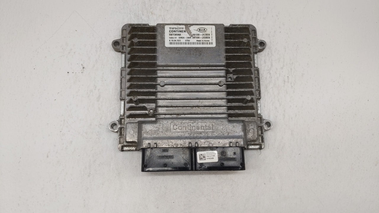 2014-2015 Kia Optima PCM Engine Control Computer ECU ECM PCU OEM P/N:39138-2GBE5 39108-2GBE5, 39138-2GBE6 Fits Fits 2014 201